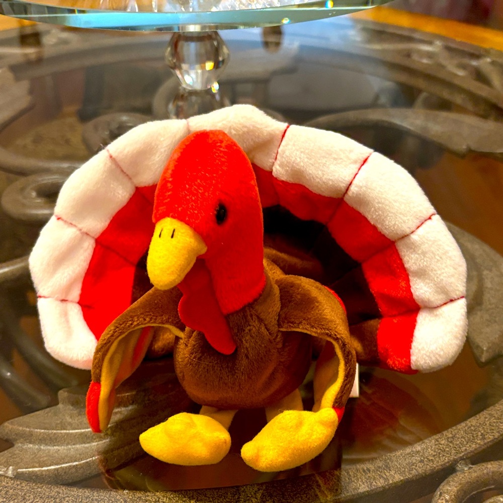 Ty Beanie Baby “GOBBLES” the Turkey